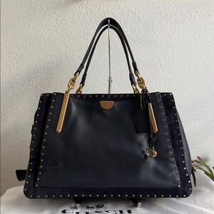 NewCoach Dreamer 36 satchel in midnight blue